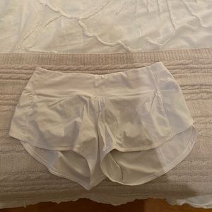 Lululemon white shorts